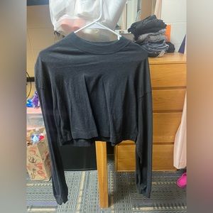 Alo long sleeve crop top